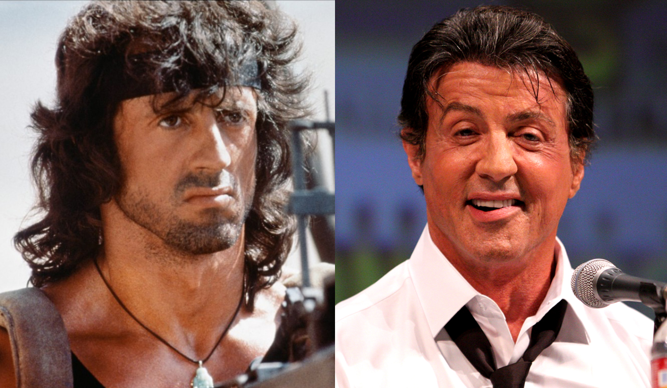 Sylvester_Stalone then and Now Dr Siew Site